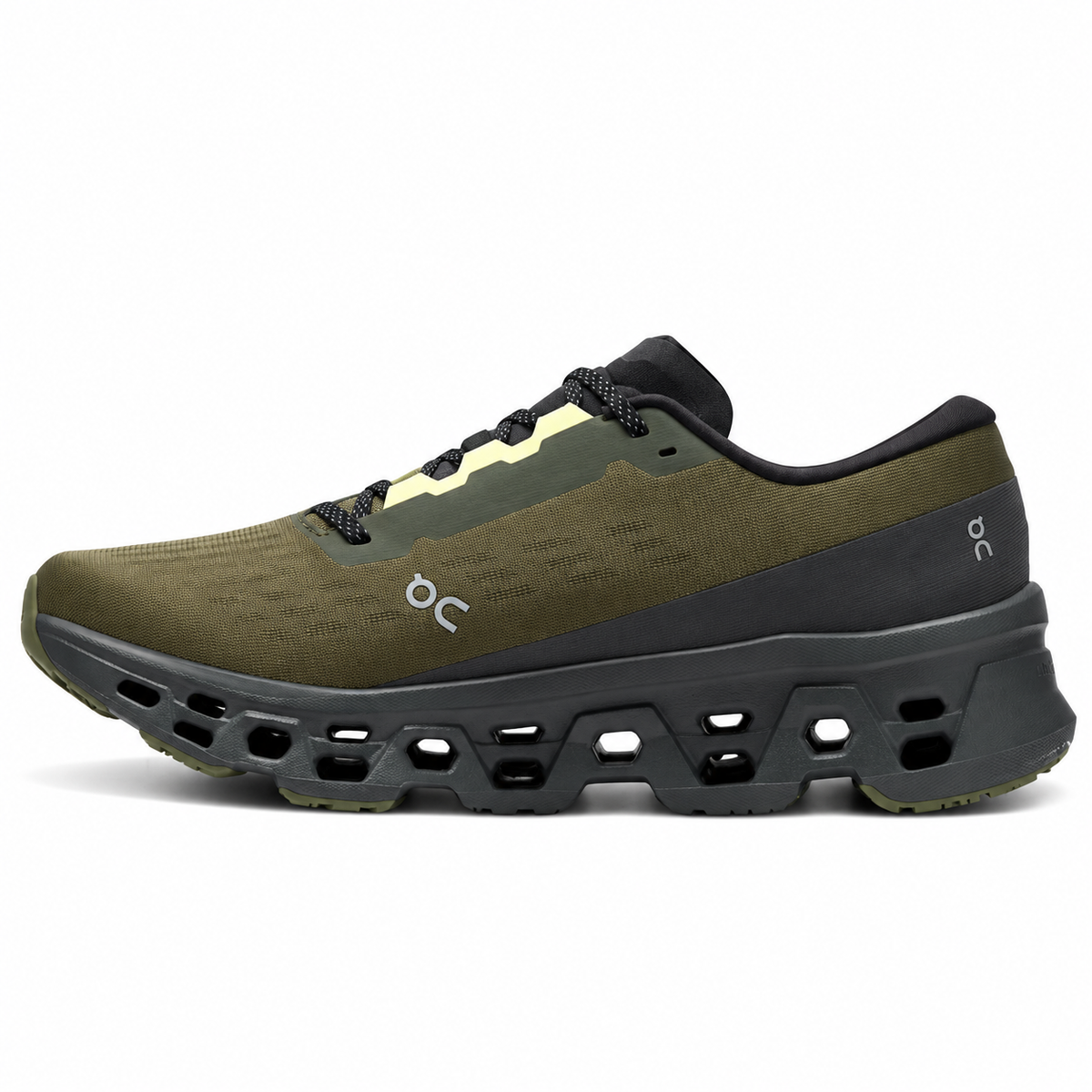 On Cloudmonster 3 Olive/Eclipse – Hombre
