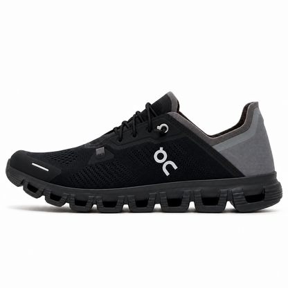 On Cloud 6 Coast Black/Rock Hombre, perfil interior